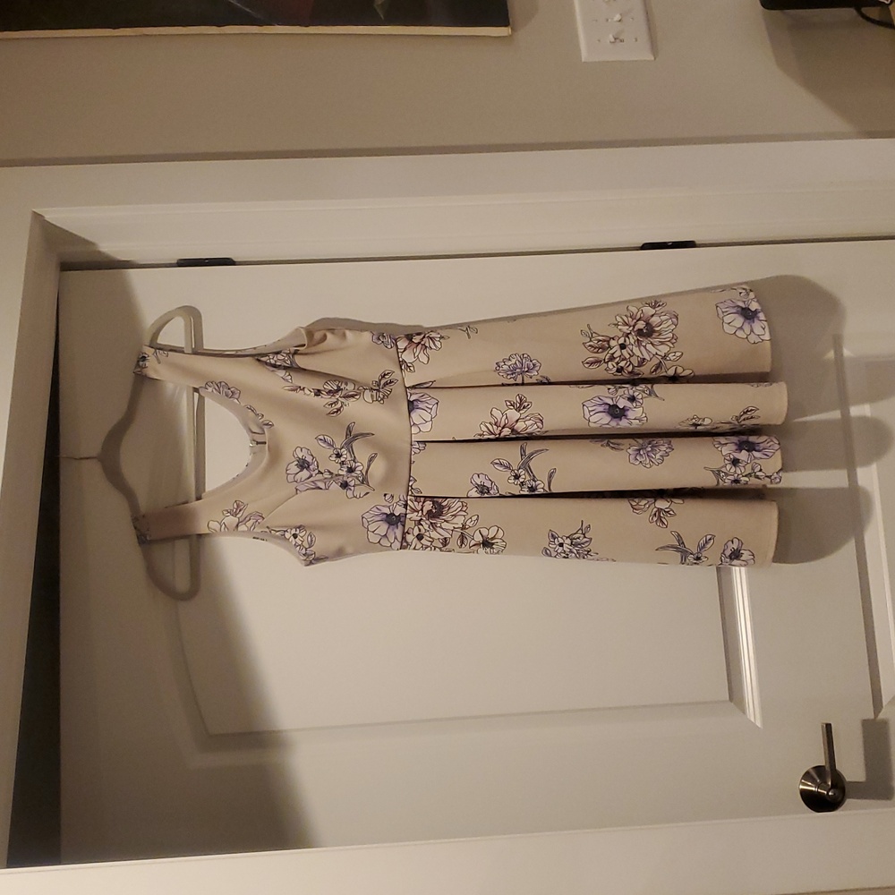 Altar'd State Floral Pleated Dress